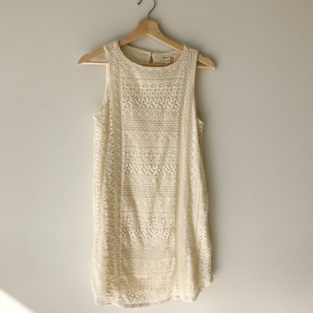 Lace sleeveless dress *never worn*